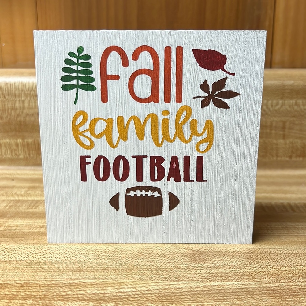 Football Fall Decor
